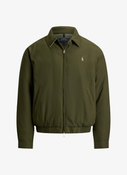Ralph Lauren Heren Jack met donsvulling en steekzakken in de kleur Company Olive / Olijfgroen