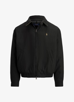 Ralph Lauren Heren Jack met donsvulling en steekzakken in de kleur RL Black / Zwart