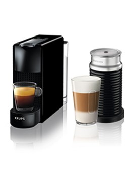 Krups Essenza Mini Bundle Nespresso machine XN1118 Diepzwart - Deal
