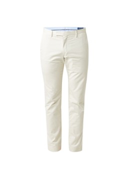 Ralph Lauren Heren Slim fit chino met stretch in de kleur Basic Sand