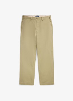 Ralph Lauren Heren Straight fit chino met steekzakken in de kleur Khaki / Khaki