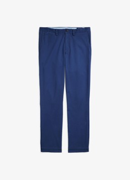 Ralph Lauren Heren Bedford straight fit chino met stretch in de kleur Licht Navy