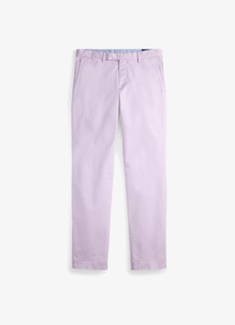 Ralph Lauren Heren Greenwich slim fit chino met stretch in de kleur Spring Iris / Paars