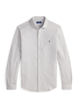 Ralph Lauren Heren Overhemd met logoborduring in de kleur Andover Cream / Creme
