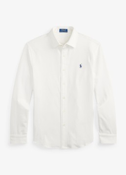 Ralph Lauren Heren Slim fit overhemd met logo in de kleur White / Wit