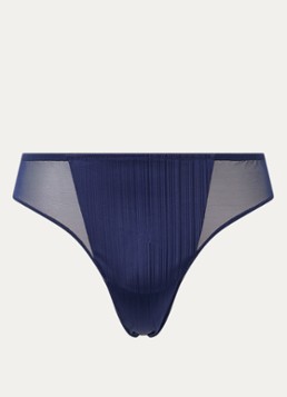 PrimaDonna Dames Knokke string met mesh in de kleur Donkerblauw