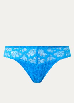 PrimaDonna Dames Mocuto string van kant in de kleur Blauw