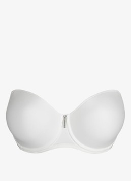 PrimaDonna Dames Twixie strapless bandeau bh in de kleur Wit