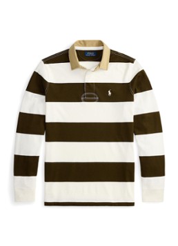 Ralph Lauren Heren Classic fit polo met logoborduring in de kleur Cafe Tan / Camel