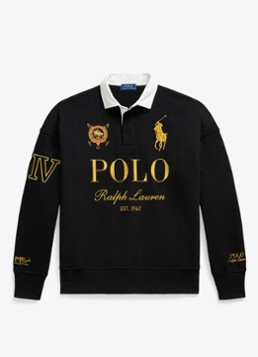 Ralph Lauren Heren Sweater met logoprint in de kleur Zwart