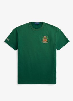 Ralph Lauren Heren T-shirt met borduring en backprint in de kleur New Forest-2Z8D