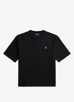 Ralph Lauren Heren Relaxed fit T-shirt met ronde hals in de kleur Polo Black / Zwart