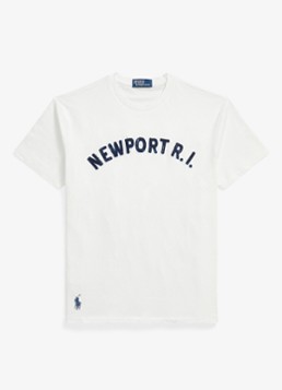 Ralph Lauren Heren T-shirt met print in de kleur White / Wit