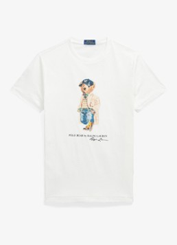 Ralph Lauren Heren T-shirt met logoprint in de kleur White / Wit