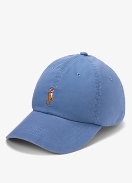 Ralph Lauren Heren Pet met logoborduring in de kleur Delta Blue / Blauw