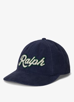 Ralph Lauren Heren Pet met logoborduring in de kleur Classic Azure / Blauw