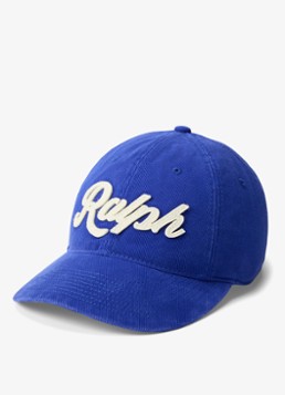 Ralph Lauren Heren Pet met logoborduring in de kleur Classic Azure / Blauw