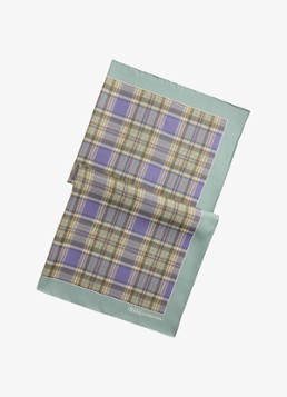 Ralph Lauren Heren Bandana met ruitdessin in de kleur Groen
