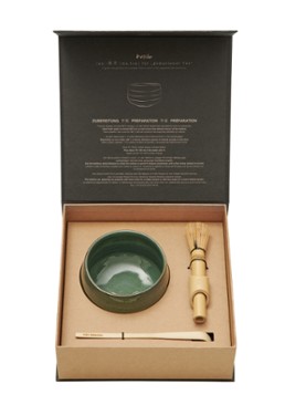 ASA Matcha serviesset in geschenkdoos 3-delig Groen - Deal