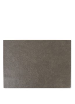 ASA Placemat van leer 46 x 33 cm Donkergrijs - Deal