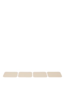 ASA Onderzetter set van 4 Beige - Deal
