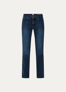 BRAX Dames Mary high waist bootcut jeans met ceintuur in de kleur Indigo
