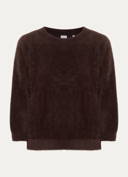 BRAX Dames Noemi fijngebreide pullover in de kleur Bruin