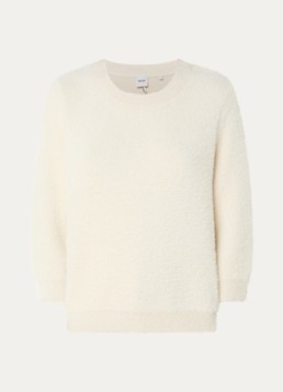 BRAX Dames Noemi fijngebreide pullover in de kleur Ivoor