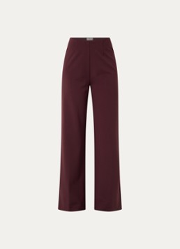BRAX Dames Lillyth high waist straight fit broek in de kleur Bordeauxrood