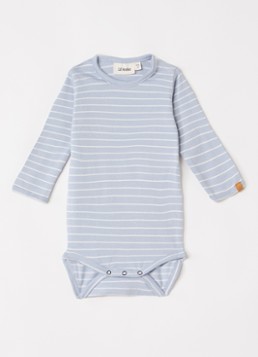 Lil 'Atelier Jongens NBMBaja romper met streepprint in de kleur Blauw, maat: 62