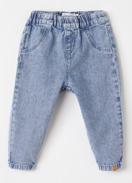 Lil 'Atelier Jongens NBFTaya straight leg jeans in de kleur Indigo, maat: 80