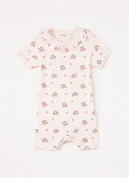 Lil 'Atelier Meisjes NBFGayo babypak met print in de kleur Lichtroze, maat: 74