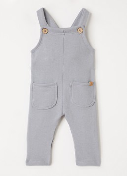 Lil 'Atelier Jongens NBMJobo straight fit jumpsuit in de kleur Blauwgrijs, maat: 86