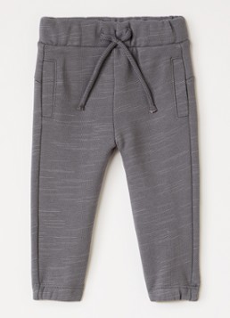 Lil 'Atelier Jongens NBMKavens tapered fit joggingbroek in de kleur Donkergrijs, maat: 62
