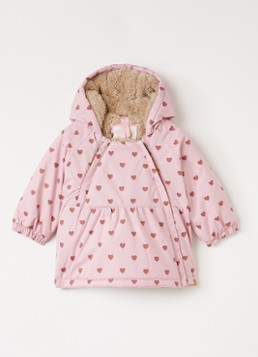 Lil 'Atelier Meisjes NBFLasnow gewatteerd jack in de kleur Roze, maat: 86