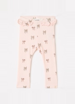 Lil 'Atelier Meisjes NBFGavo legging met print in de kleur Lichtroze, maat: 86