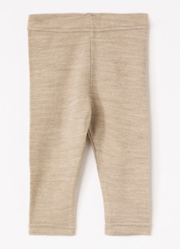Lil 'Atelier Meisjes NBNNilo legging in wolblend in de kleur Zand, maat: 68