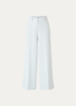 Aaiko Dames Nore high waist loose fit pantalon met glitter en steekzakken in de kleur Lichtblauw
