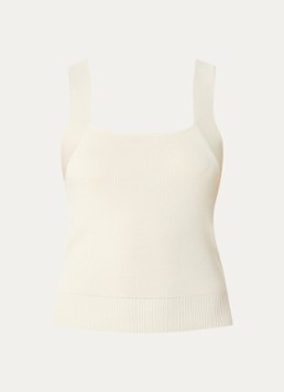 Aaiko Dames Zena top met stretch in de kleur Creme