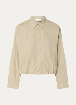 Aaiko Dames Mikkie blouse met borstzak in de kleur Khaki