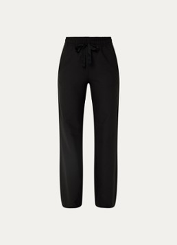 Zadig&Voltaire Dames Poma high waist loose fit joggingbroek met steekzakken in de kleur Zwart