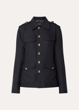 Zadig&Voltaire Dames Jack met klepzakken in de kleur Zalmroze
