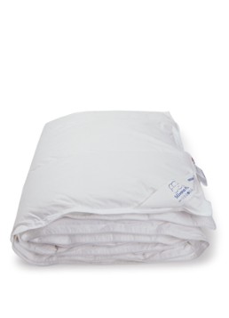 Silvana Pure Blauw Medium Warm solo dekbed met donsvulling Wit - Deal
