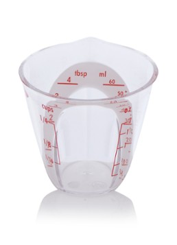 Oxo Good Grips maatkan 60 ml Wit - Deal