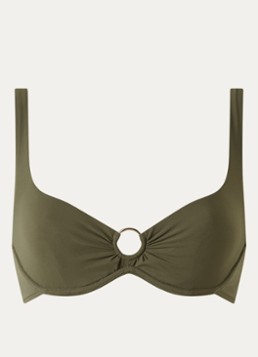 Sarda Dames Lita bikinitop met beugel in de kleur Bronsgroen
