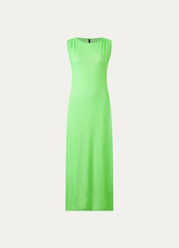 Sarda Dames Sha maxi strandjurk van mesh in de kleur Neongroen