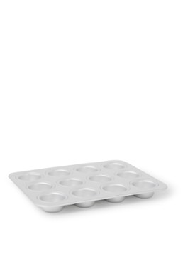 Patisse Professional muffins bakvorm 12-vaks Zilver - Deal