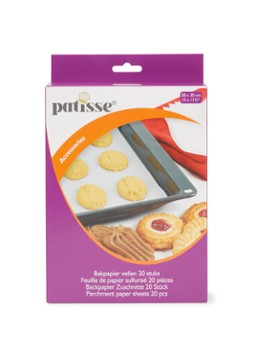 Patisse Accessories bakpapier 20 stuks - Deal