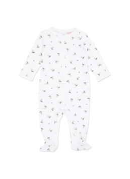 Ralph Lauren Jongens Babypak met logoprint in de kleur Wit, maat: 74