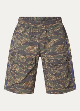 Diesel Heren P-Ramos korte cargobroek met camouflageprint in de kleur Olijfgroen